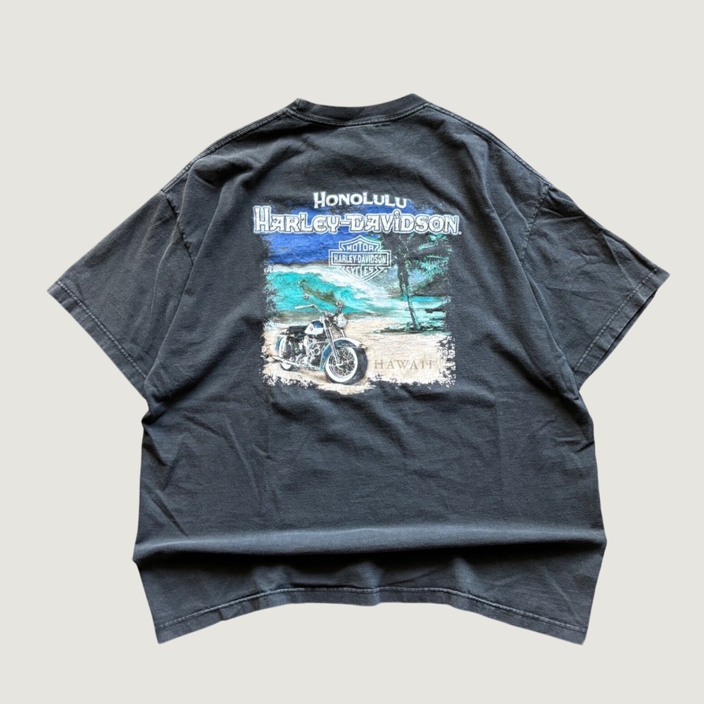 Vintage Harley Davidson Hawaii T Shirt Size XXL